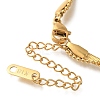 Ion Plating(IP) 304 Stainless Steel Double Layer Necklaces X-NJEW-H037-02G-3