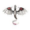 Alloy Rhinestone Big Pendants FIND-I060-01AS-02-1