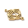 304 Stainless Steel Hollow Chakra Links LS-STAS-S149-05A-2
