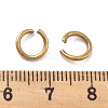 Ion Plating(IP) 304 Stainless Steel Open Jump Rings STAS-M081-01G-06-3