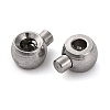 Ion Plating(IP) 304 Stainless Steel Crimp Beads X-STAS-P373-02P-2