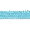 Imitation Jade Electroplate Glass Beads Strands EGLA-A039-J4mm-L03-1