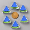 Transparent Enamel Acrylic Beads TACR-S155-001K-3