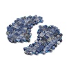 Natural Blue Spot Jasper Eye Patches G-D301-A07-2