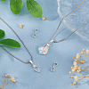 4Pcs 925 Sterling Silver Ice Pick Pinch Bails FIND-HS0002-08B-5