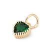 Brass Micro Pave Cubic Zirconia Pendants LS-KK-H204-01KCG-06-2