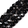Natural Obsidian Beads Strands G-T138-215-4