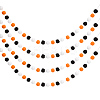 4Pcs Pom Pom Ball with Polyester Cord Hanging Banners AJEW-CP0009-76A-7