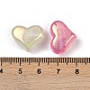 Transparent Acrylic European Beads X-MACR-L007-15-3