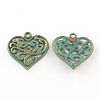 Zinc Alloy Pendants X-PALLOY-R065-054-FF-1