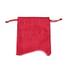 Velvet Jewelry Drawstring Storage Pouches ABAG-P013-02C-2