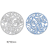 Carbon Steel Cutting Dies Stencils DIY-WH0170-158-1