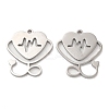 Non-Tarnish 304 Stainless Steel Pendants LS-X-STAS-L020-020P-1