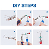 DIY Dangle Earring Making Kits DIY-SC0016-36-4
