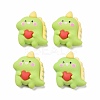 Opaque Resin Cabochons RESI-H142-B01-1