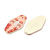 Rack Plating Alloy and Enamel Big Pendants X1-ENAM-T021-29G-2