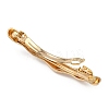 Alloy with Iron Clip Hair Barrettes PHAR-G014-02A-G-3