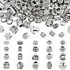 167Pcs 20 Style Tibetan Style Alloy European Beads TIBEB-NB0001-32-1