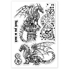 Summer Theme PVC Plastic Clear Stamps DIY-WH0631-0568-8