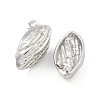 Non-Tarnish Horse Eye 304 Stainless Steel Ear Studs EJEW-L290-030P-2