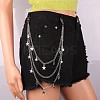 Iron 3 Layer Tassel Trousers Chains WG053FD-01-2