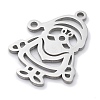 Christmas Theme Anti-Tarnish 304 Stainless Steel Pendants LS-STAS-R003-04P-02-2