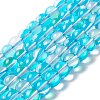Synthetic Moonstone Beads Strands G-E573-02B-07-1