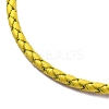 Polyester Cord Braided Bracelet Makings MAK-Z003-01P-08-2