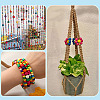 300Pcs 3 Styles Round Natural Wood Beads WOOD-TA0003-04-8