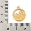 Ion Plating(IP) 304 Stainless Steel Pendants STAS-N103-133G-3