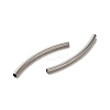 Non-Tarnish 304 Stainless Steel Tube Beads X-STAS-C091-02C-P-2