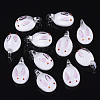 Handmade Lampwork Pendants X-LAMP-N021-002F-1
