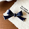 Bowknot Cellulose Acetate Alligator Hair Clips PW-WG6E3E2-04-1