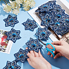 Iron on/Sew on Ethnic Style Embroidery Flower Polyester Lace Ribbons OCOR-WH0060-47B-3