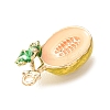 Alloy Enamel Pendants AL-CBA24A7-01G-07-2