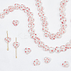 2Strands Handmade Millefiori Lampwork Beads Strands LAMP-OC0001-49-4