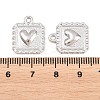 Valentine's Day 304 Stainless Steel Pendants STAS-F366-05P-3