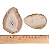Dyed & Heated Natural Agate Slice Big Pendants GG-CBAAF67-02E-3