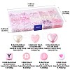 DIY Heart Letter Beads Findings Kit DIY-FS0009-98-4
