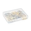 40Pcs 2 Colors 304 Stainless Steel Leverback Earring Findings STAS-FS0001-24-2