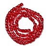 Transparent Glass Beads Strands GLAA-L050-A16-2