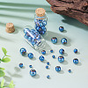 100Pcs 4 Styles Electroplated Synthetic Non-magnetic Hematite Beads G-TA0002-90-5