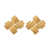 304 Stainless Steel Stud Earrings for Women LS-EJEW-K306-26G-4