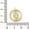 Brass Micro Pave Cubic Zirconia Pendants KK-G519-07G-06-3