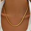 Iron Snake Chain Punk Hip-hop Minimalist Fashion Women's Necklace GJ0790-1