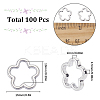 Tibetan Style Alloy Bead Frames FIND-SC0008-71-2