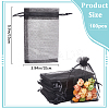 100pcs Large Organza Pouches Portable Shoes Bag Travel Storage Drawstring Bags OP-SP0001-03D-02-2