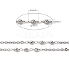 Tarnish Resistant 3.28 Feet 304 Stainless Steel Decorative Rolo Chains X-CHS-E001-03P-2