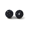 Grade A Round Pave Disco Ball Beads X-RB-H258-10MM-207-3