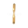 Ion Plating(IP) 202 Stainless Steel Twist Connector Charms STAS-Q336-13A-G-1